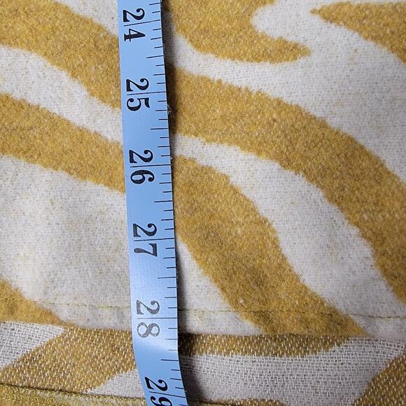 Scoop Oversized Zebra‎ Print Shacket Jacket S Small 4-6 Heavy Thick Button Front - Picture 7 of 11